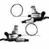 Shimano XT Dual Control Lever Set M760 (Mechanisch / V-brake) -Cinelli Winkel 1104792851 736