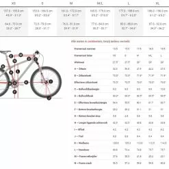 Trek X-Caliber 8 -Cinelli Winkel 5259723 geo