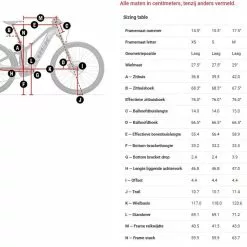 Trek Powerfly FS 4 21 Trek Powerfly FS 4 -Cinelli Winkel 5277922 geo