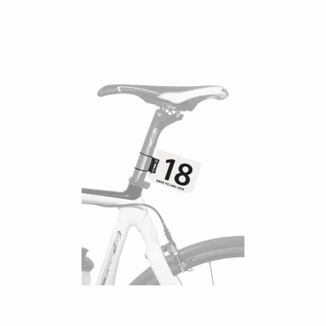 BBB BSP-95 NumberFix Kaderplaathouder Met Klem 4 BBB BSP-95 NumberFix Kaderplaathouder Met Klem - Image 2