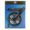 XLC Sunrace MTB -1mm Crankset-Zwart-Zilver-170mm-42x34x24 -Cinelli Winkel 718426 2 medium