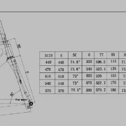 Brixia Cidneo Disc Frameset -Cinelli Winkel brixiacidneogeo