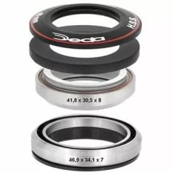 DEDACCIAI Deda IN-4 1 1/8" - 1 1/4" Integrated Balhoofdset-Carbon -Cinelli Winkel hdin84csuj medium