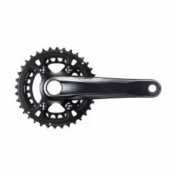 Shimano XT M8120-2 Boost 12sp Crankset-Zwart-175mm-36x26