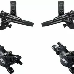 Shimano XT M8100 BL-M8100/BR-M8100 Schijfremset-voor & Achter