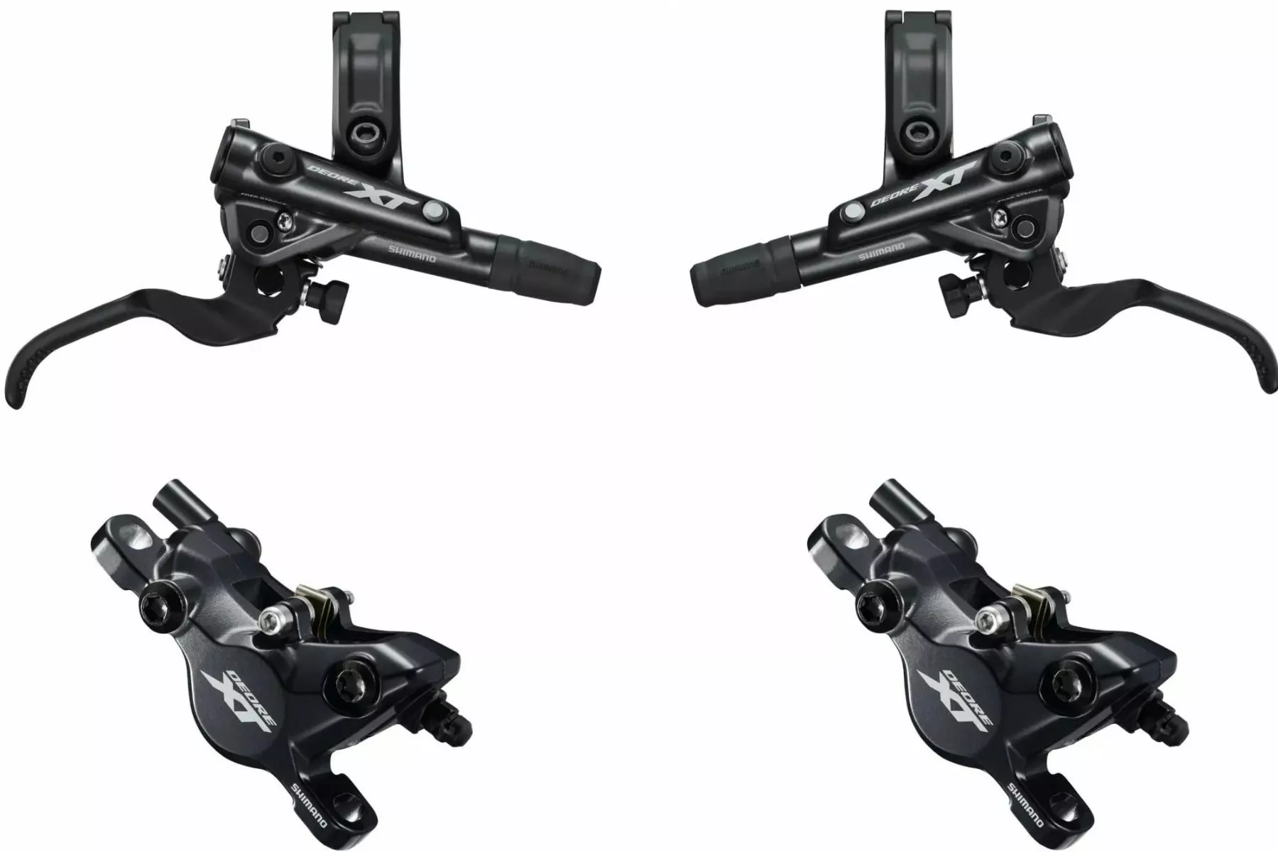 Shimano XT M8100 BL-M8100/BR-M8100 Schijfremset-voor & Achter 3 Shimano XT M8100 BL-M8100/BR-M8100 Schijfremset-voor & Achter