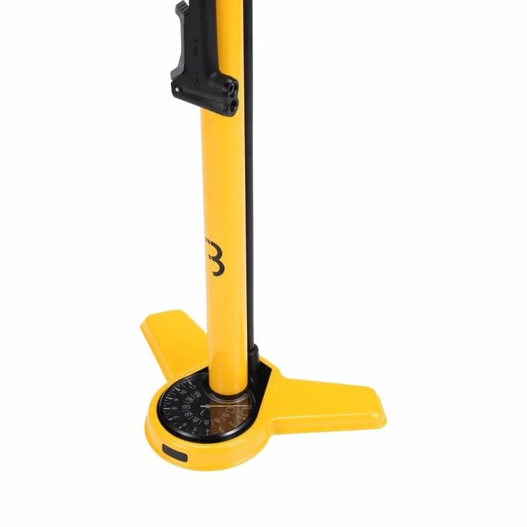 BBB BFP-27JV AirSteel Jumbo-Visma Voetpomp 6 BBB BFP-27JV AirSteel Jumbo-Visma Voetpomp - Image 4