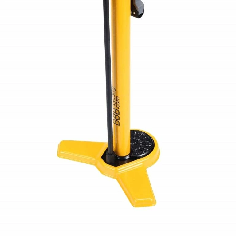 BBB BFP-27JV AirSteel Jumbo-Visma Voetpomp 7 BBB BFP-27JV AirSteel Jumbo-Visma Voetpomp - Image 5