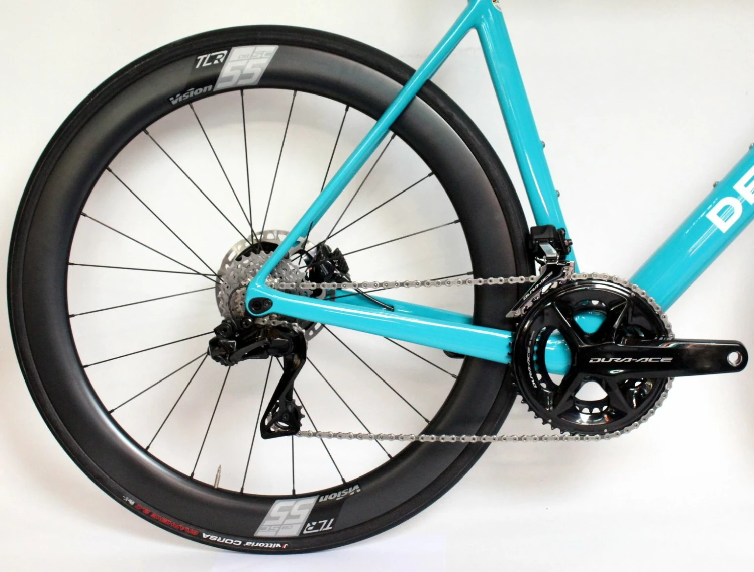 De Rosa Merak Dura Ace Di2 Disc-Blauw-56 5 De Rosa Merak Dura Ace Di2 Disc-Blauw-56 - Image 3